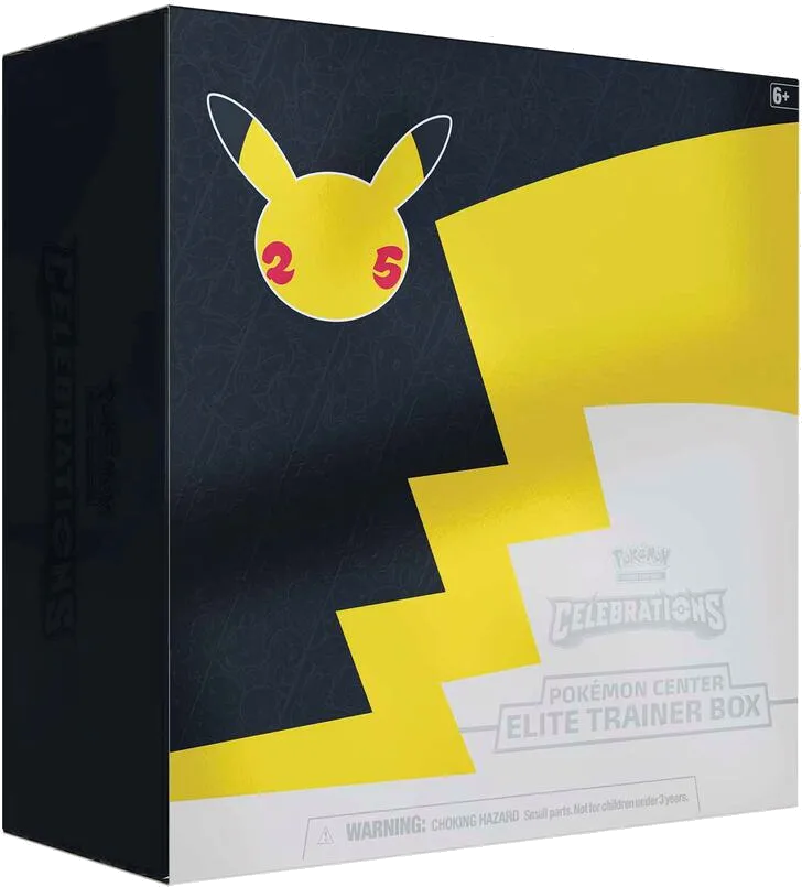 Celebrations — 25th Anniversary sealed Pokémon product
