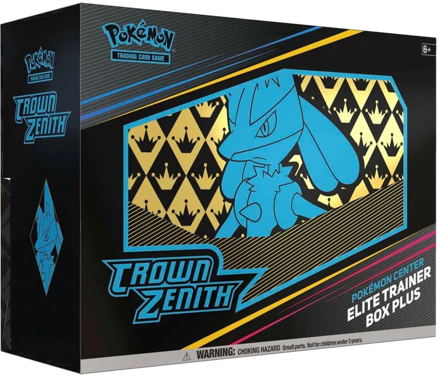 Crown Zenith sealed Pokémon product