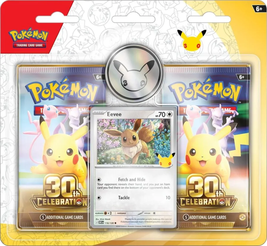 30th Celebration — 2-Pack Blister sealed Pokémon product