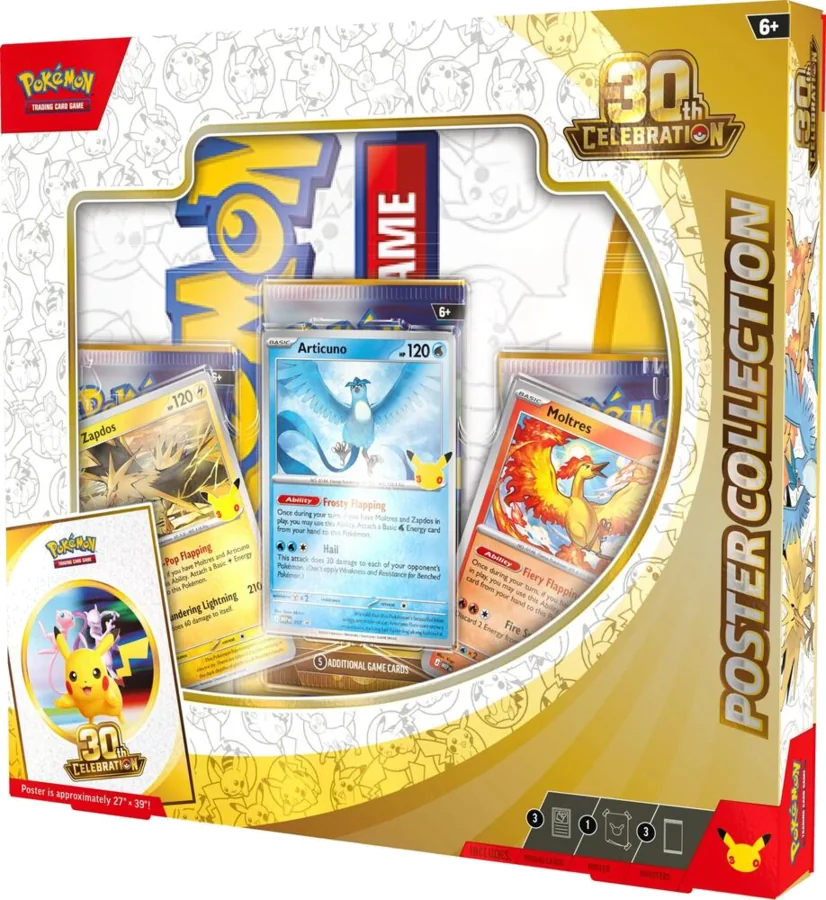 30th Celebration — Poster Collection sealed Pokémon product