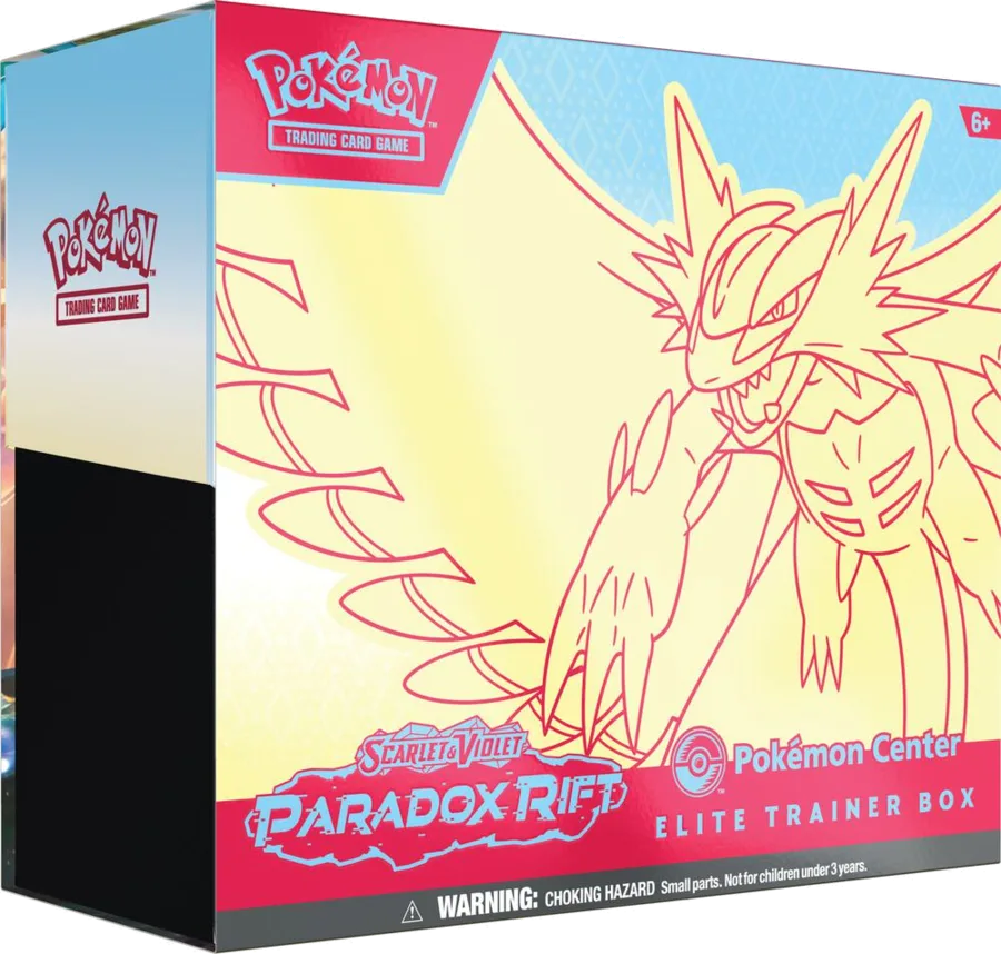 Paradox Rift — Roaring Moon sealed Pokémon product