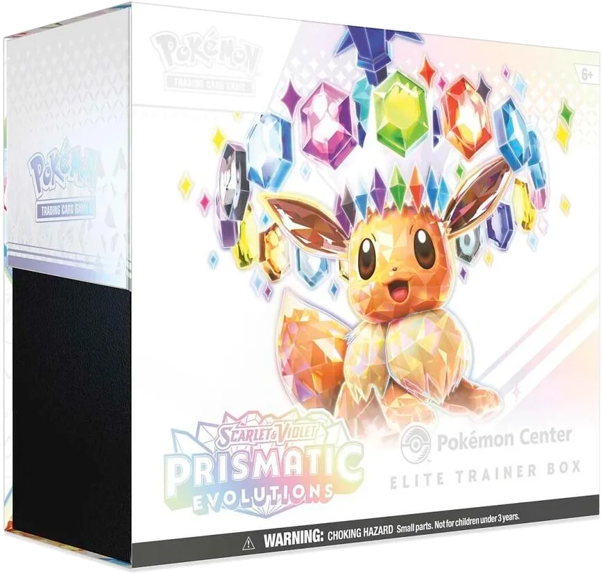 Prismatic Evolutions sealed Pokémon product