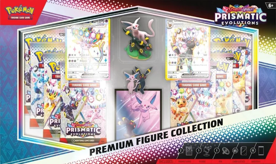 Prismatic Evolutions — Premium Figure Collection sealed Pokémon product
