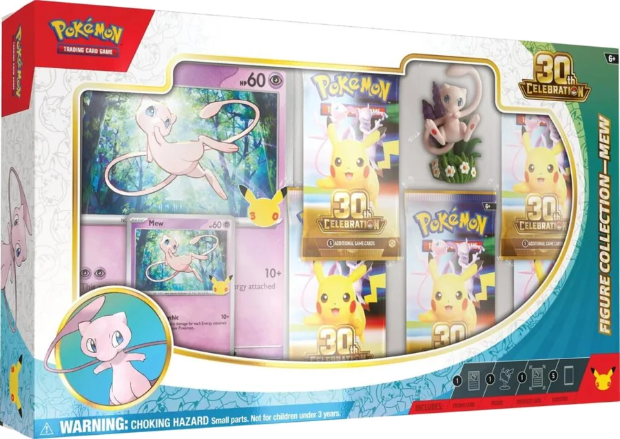 30th Celebration — Mew Figure Collection sealed Pokémon product